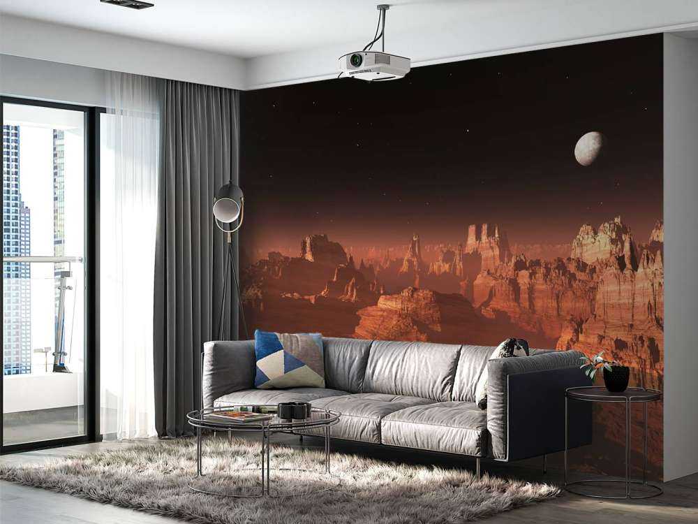 Sunset on Mars