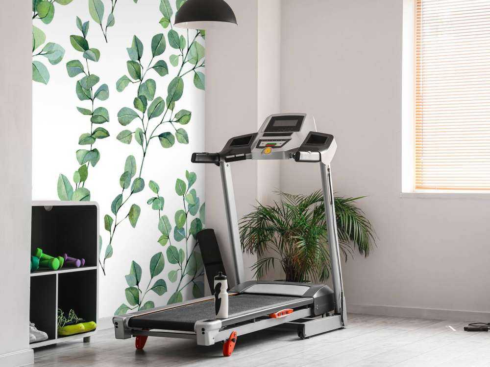 Watercolor leaves and branches