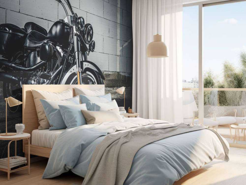 Beautifully polished engine