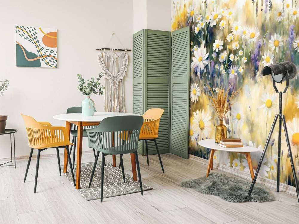 Quiet Daisies Meadow Yellow