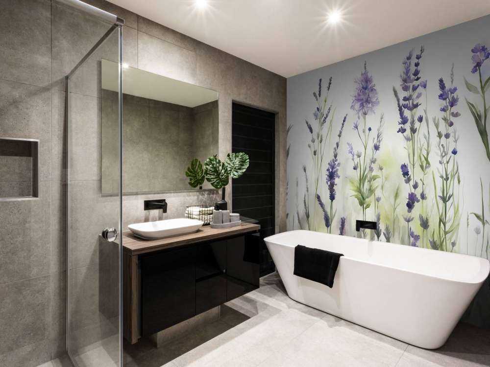 Lavender Glade Seamless Muted Lilac