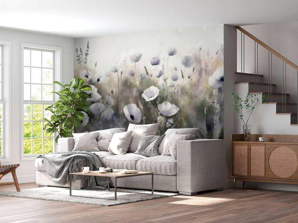 Wildflower dance - blue