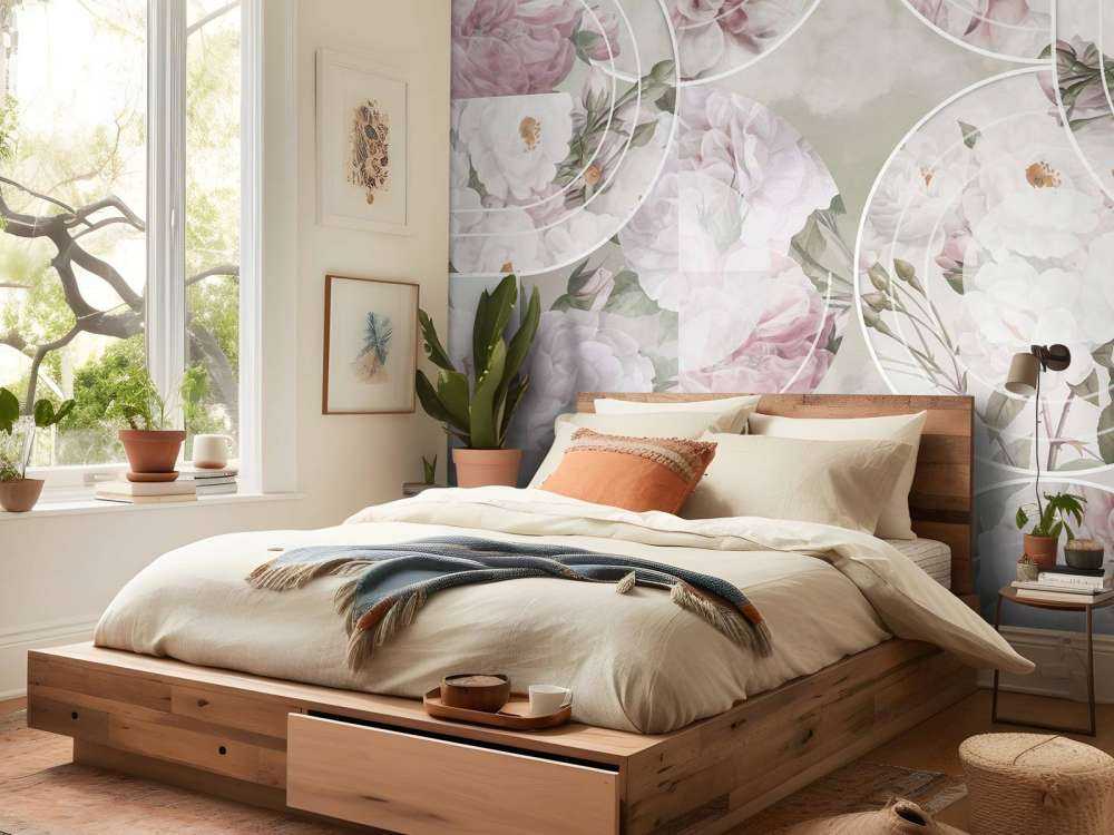 Timeless Floral Elegance - Blush Green