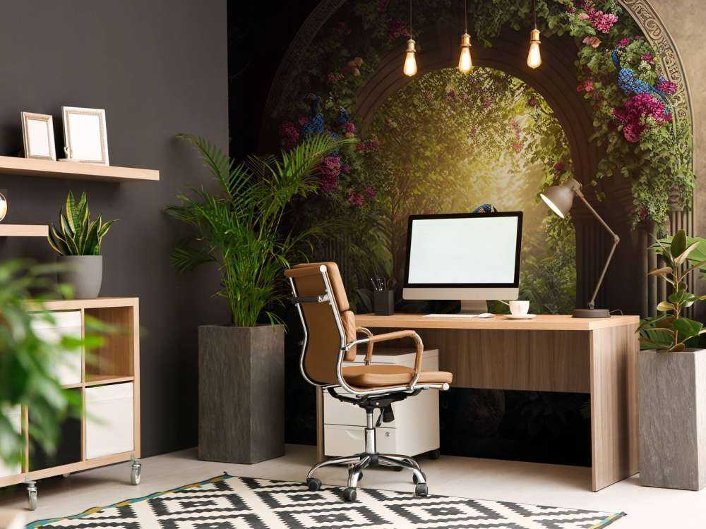 Peacock in Enchanted Arch