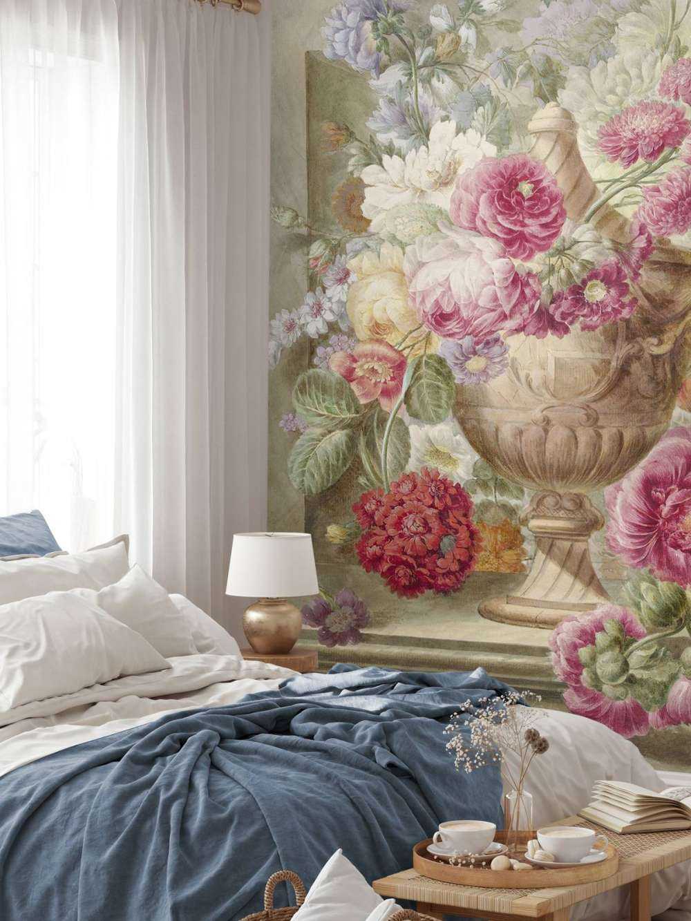 Vase with flowers, Pieter van Loo