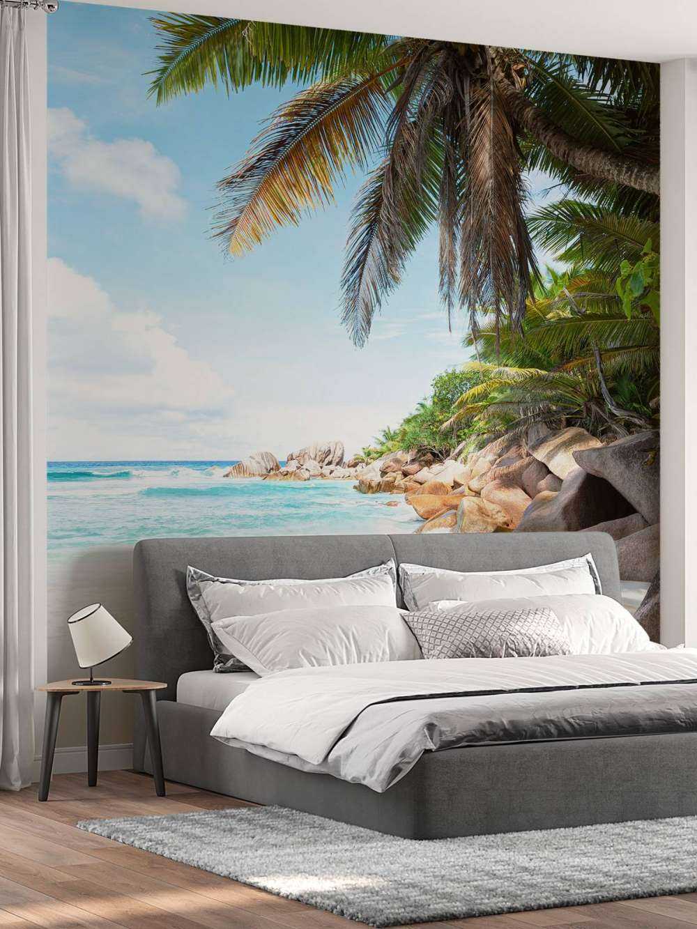 Beautiful tropical sand beach