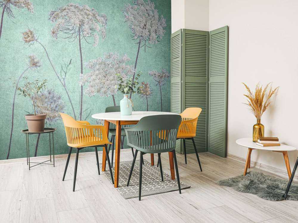 Cow parsley, dark green