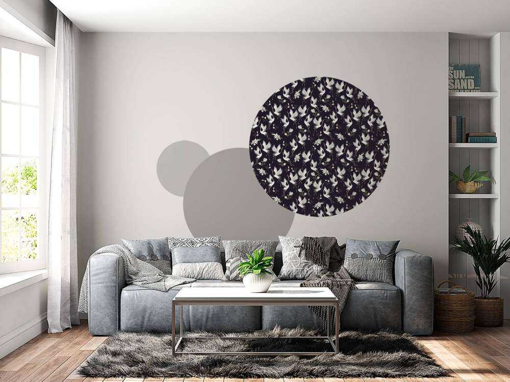 Vliegende kraanvogels patroon