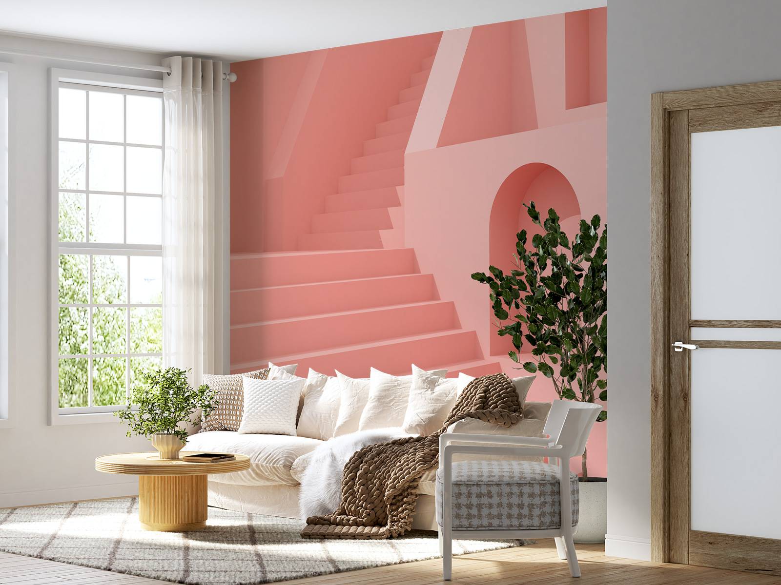 Pink building