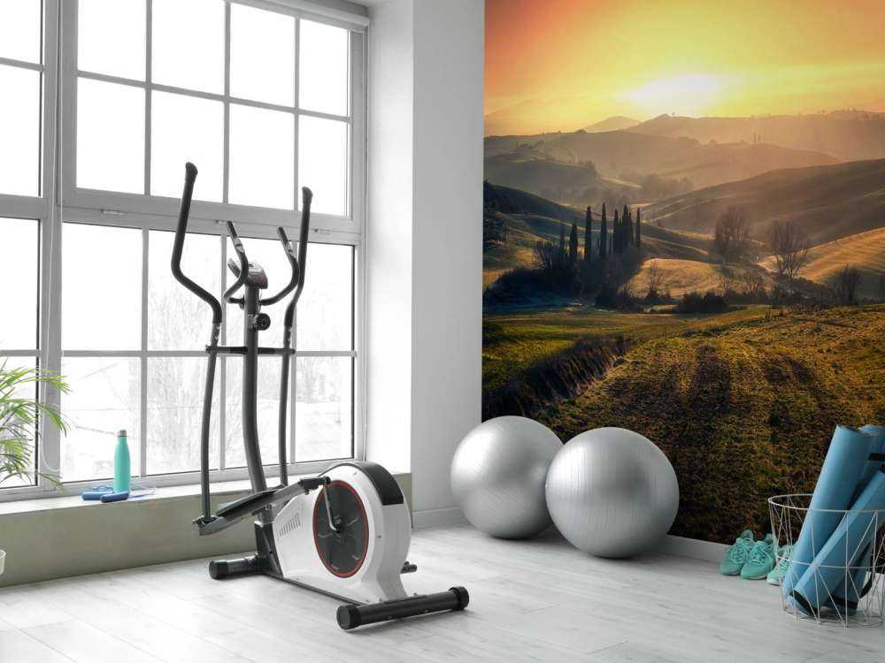 Val d'Orcia in the morning