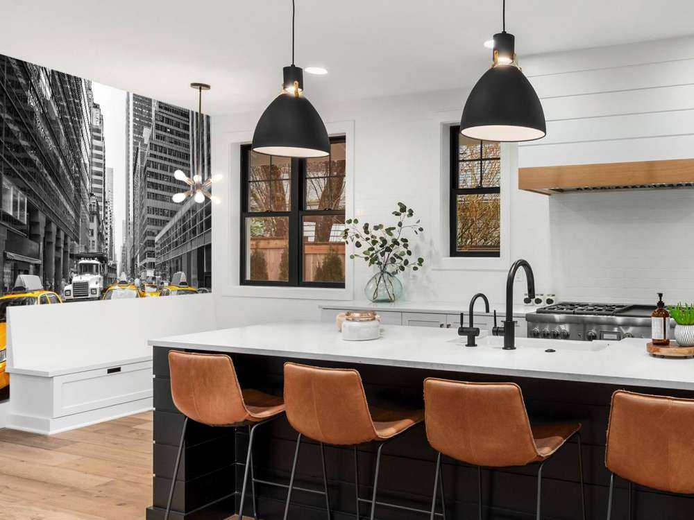 Yellow taxis in New York