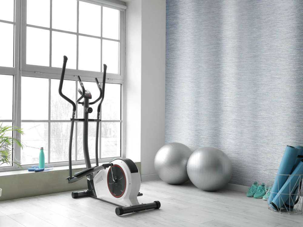 Brushed aluminum texture