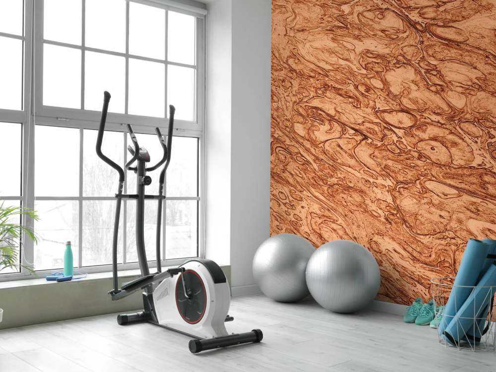 Molten copper background