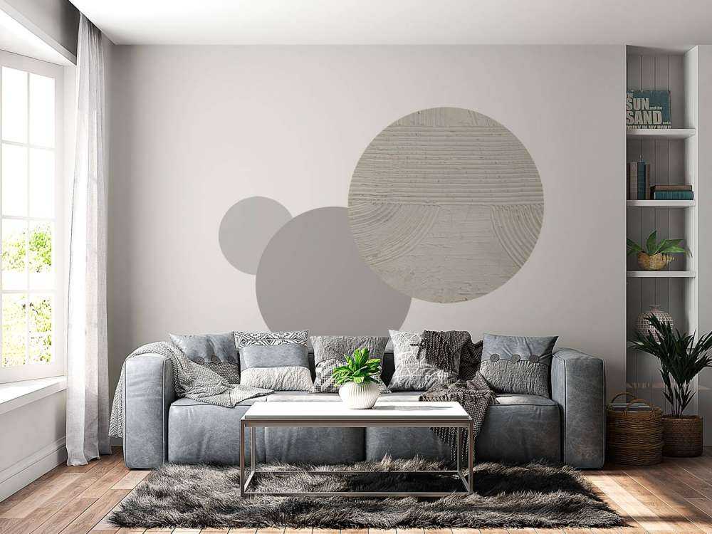 Lines and structures in off white