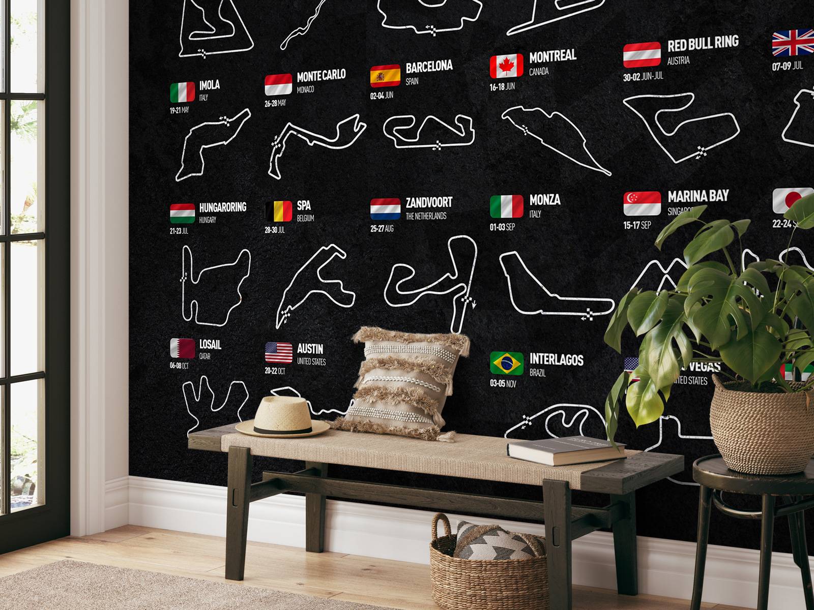 Formule 1 2023 - Data map
