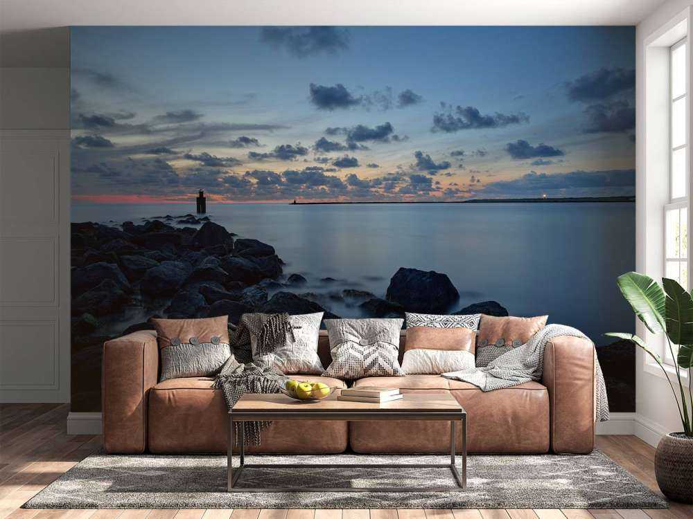 Zonsondergang Brouwersdam