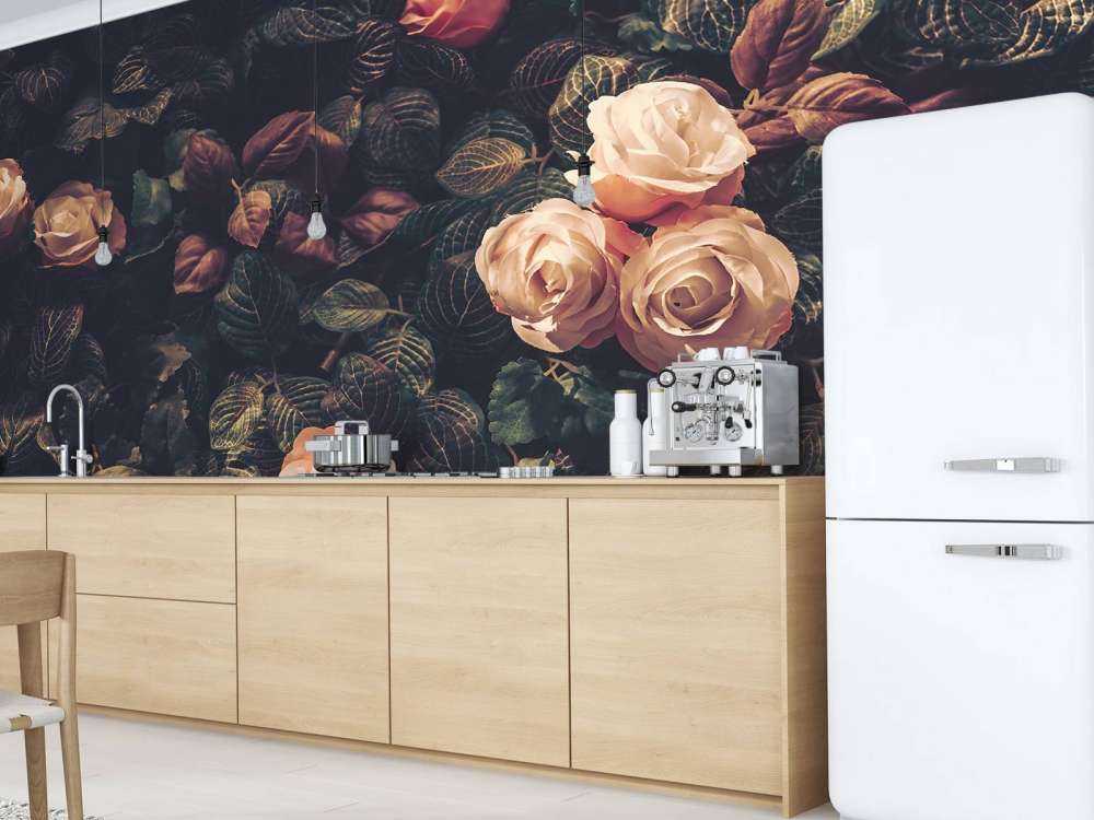 Vintage rose bush
