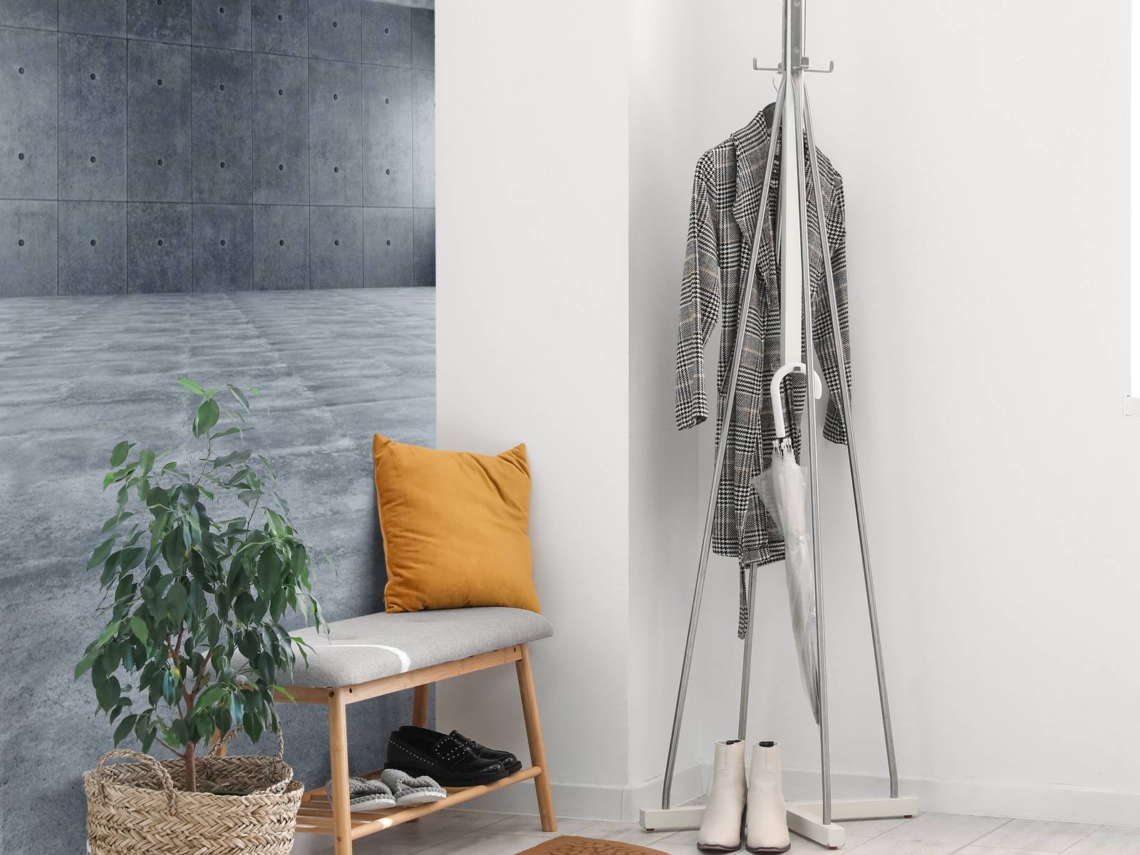 Concrete warehouse