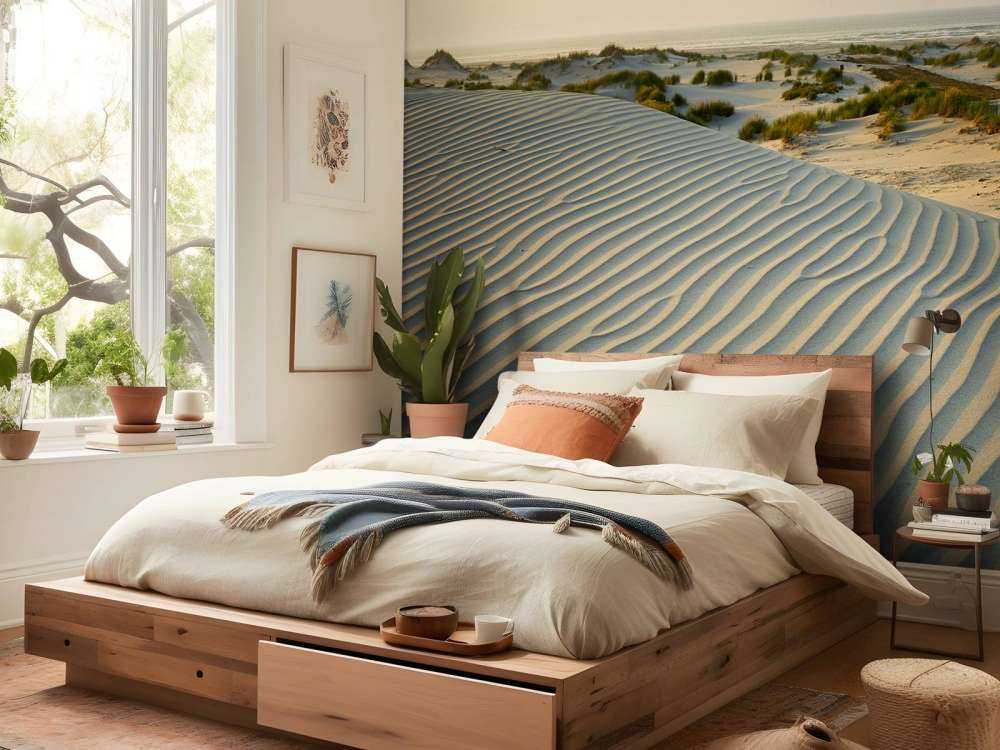 Duinen bij zonsondergang