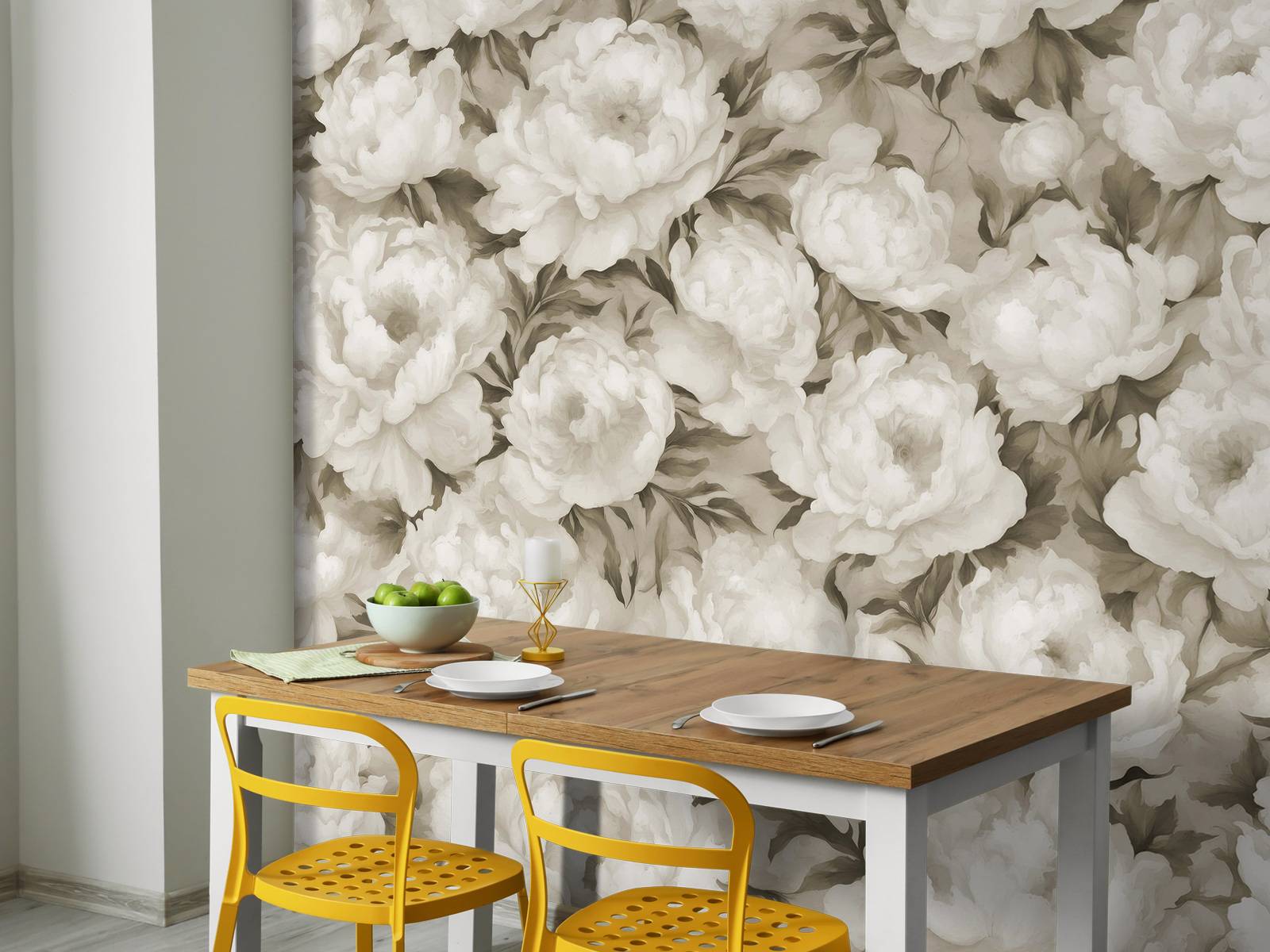 Peony's Wall Yellow