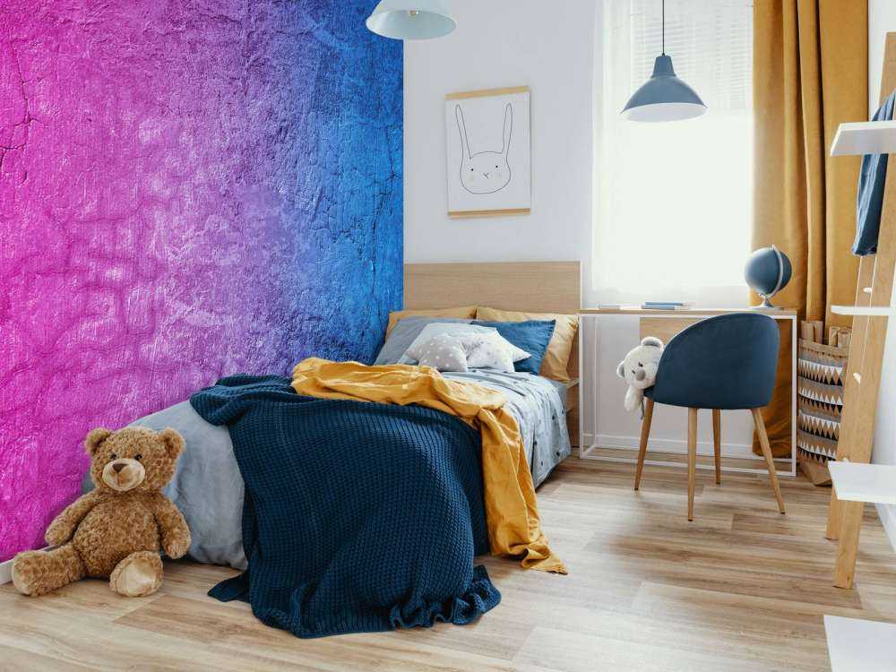 Neon concrete texture