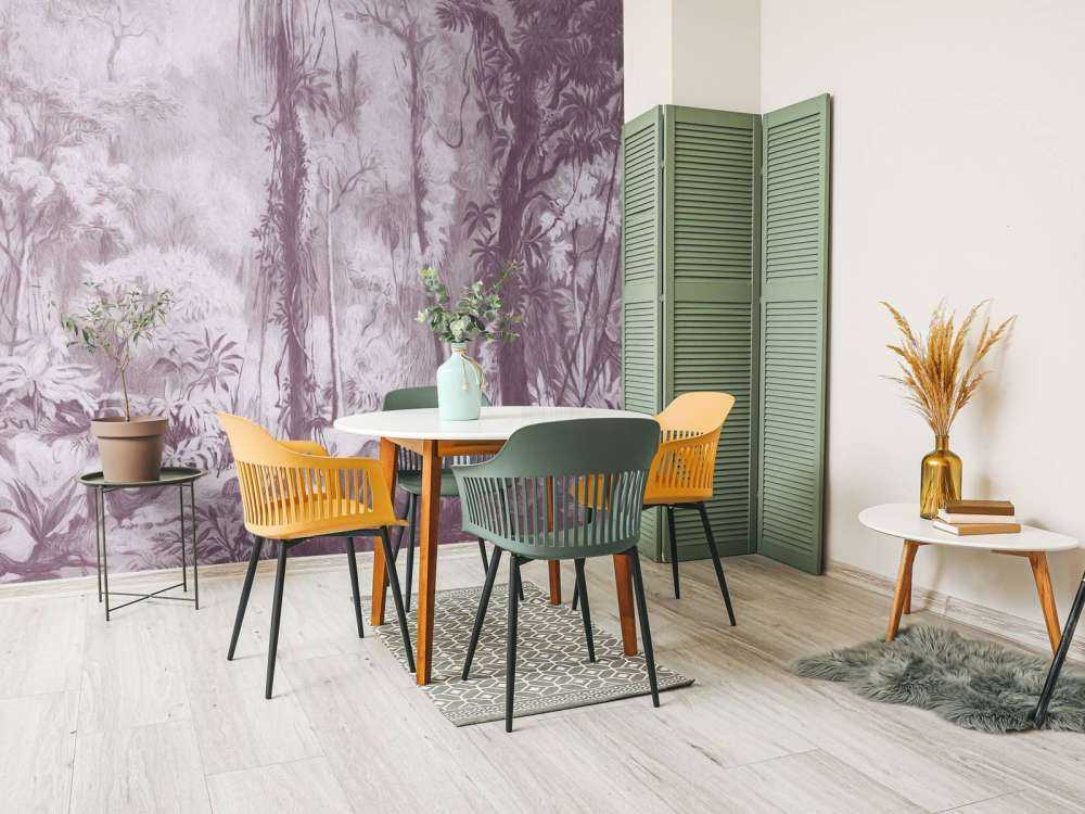 Tropical forest - pink