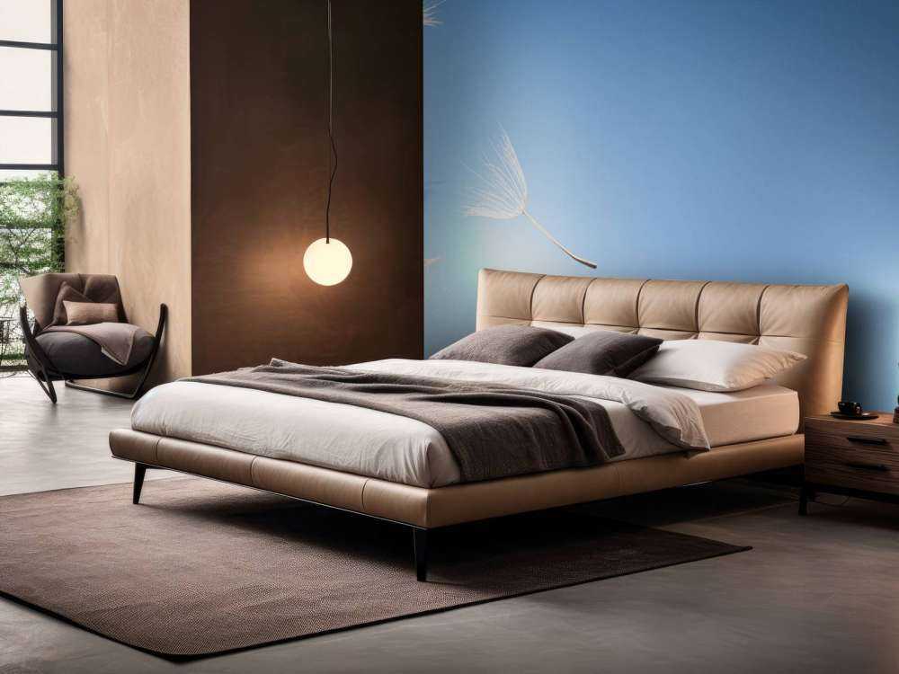 Flying dandelion fluff