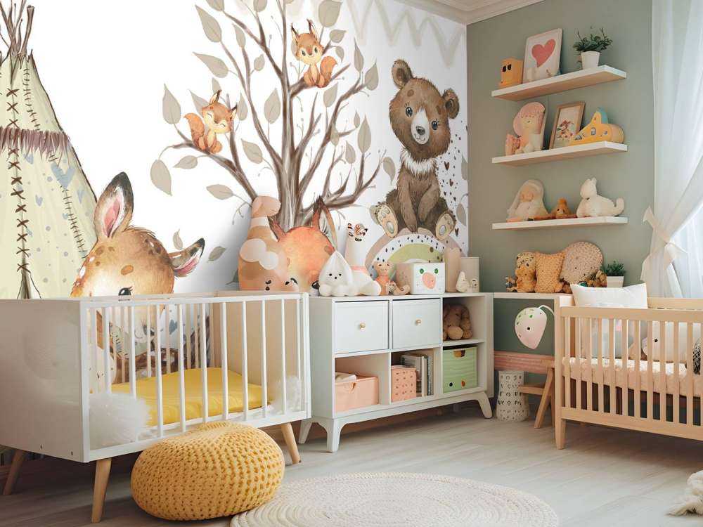 Rainbow forest party