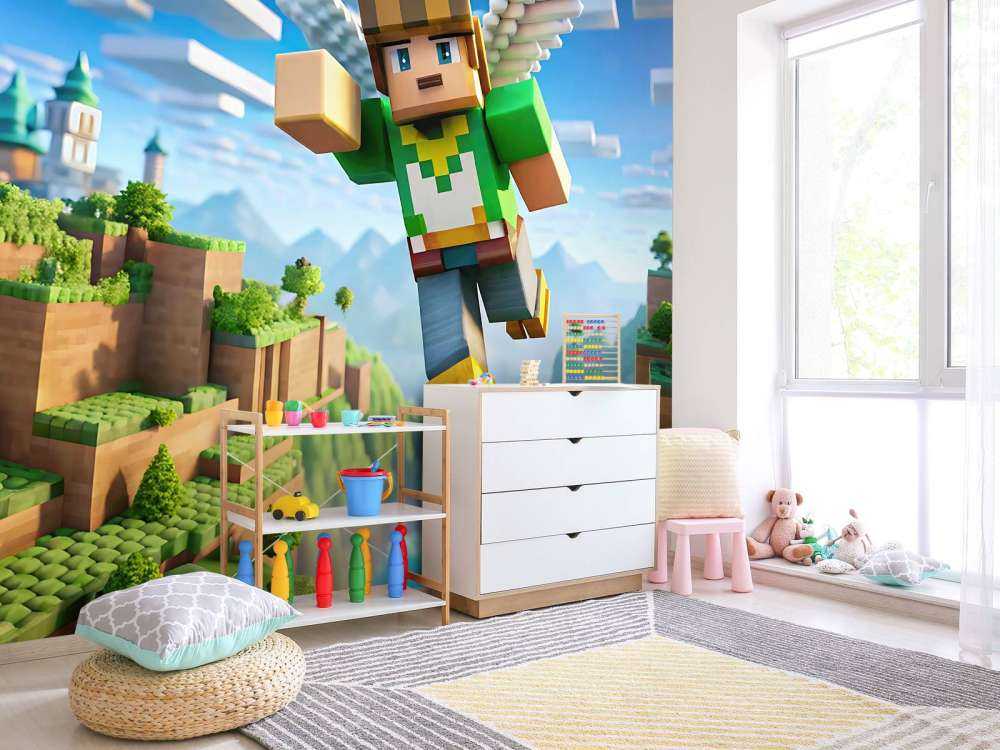 Flying hero of the pixel valley