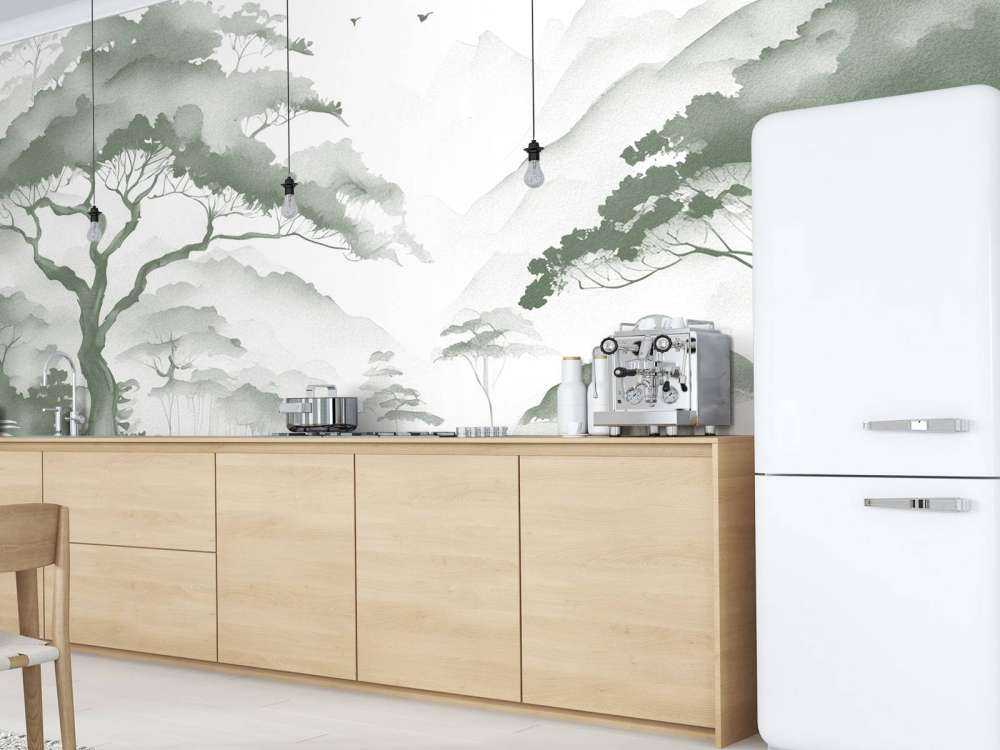 Misty Mountain Valley, green