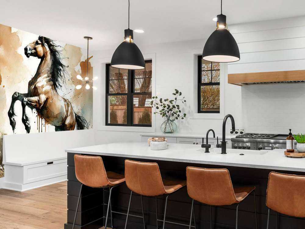 Fiery Horse Elegance