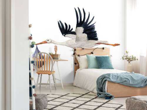 Flying Stork