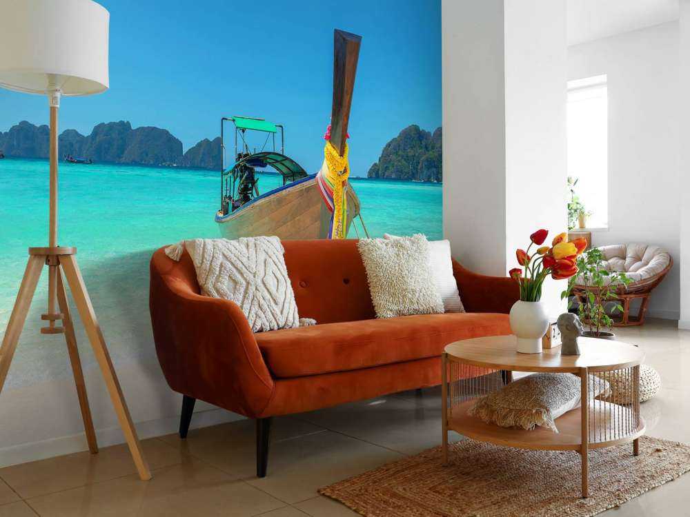 Traditional thai boat