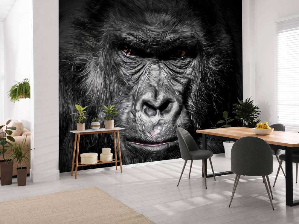 Drawn Gorilla
