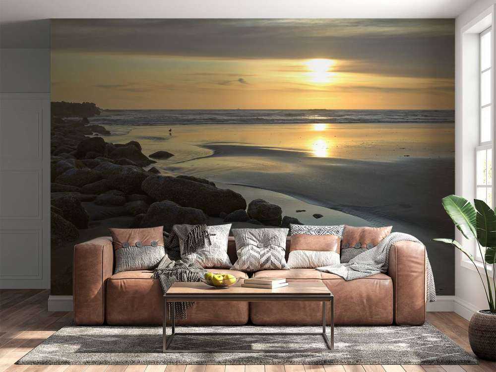 Sunset at a beach