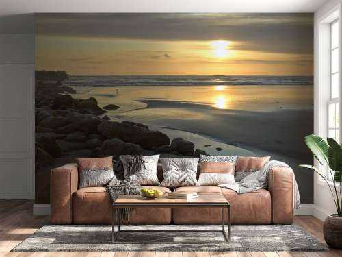 Sunset at a beach