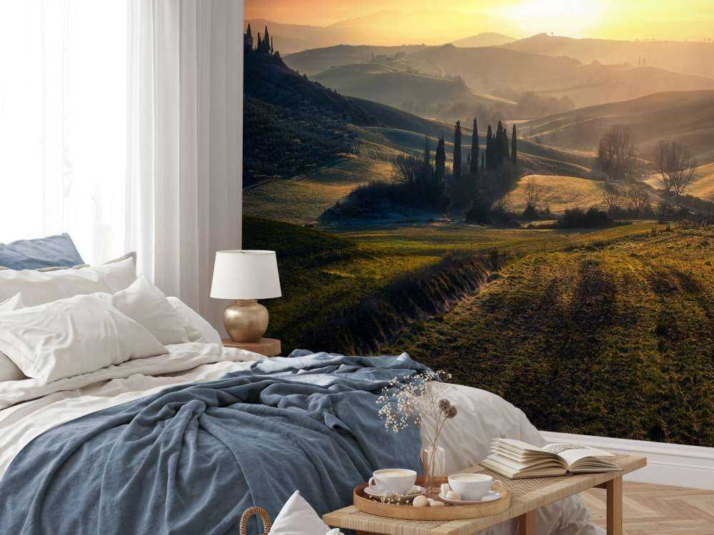 Val d'Orcia in the morning