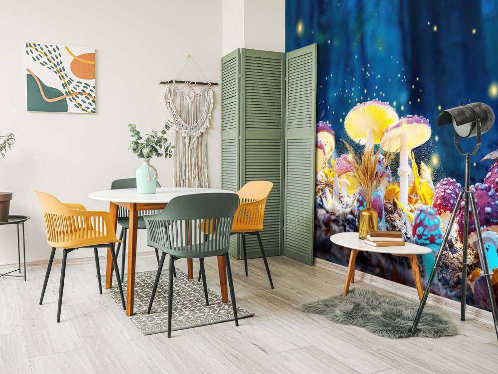 Mysterious fly agarics