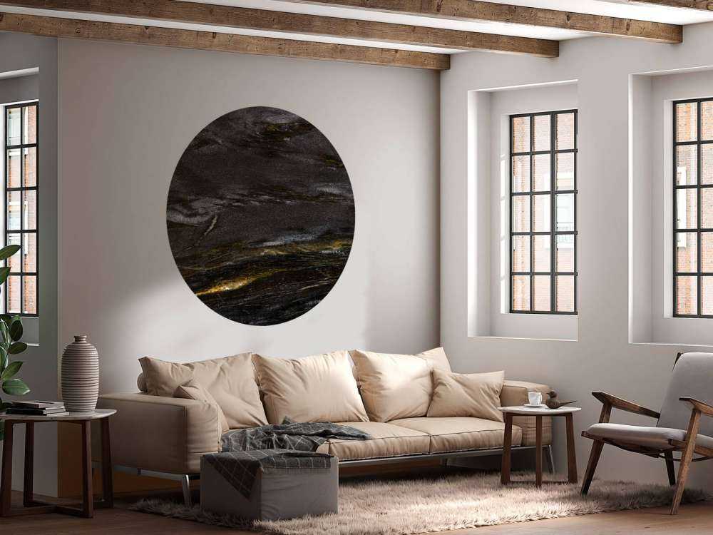 Dark marble with fine lines