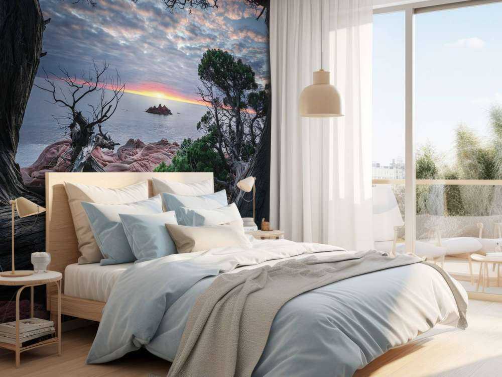 Frame around the sun