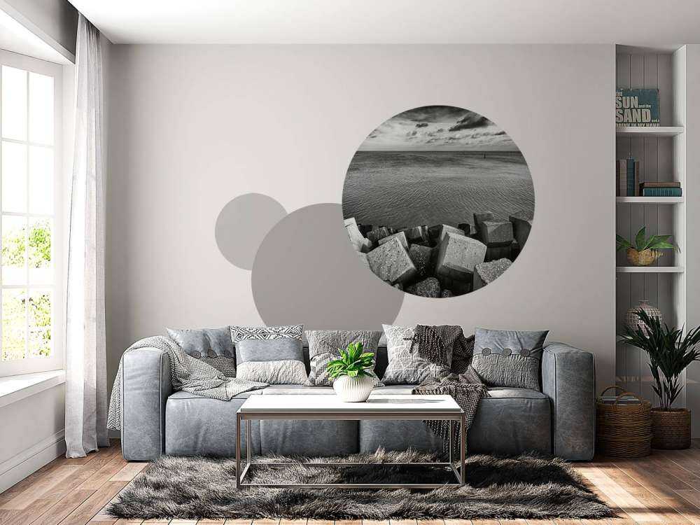 Concrete blocks for the port of Cadzand Bad 