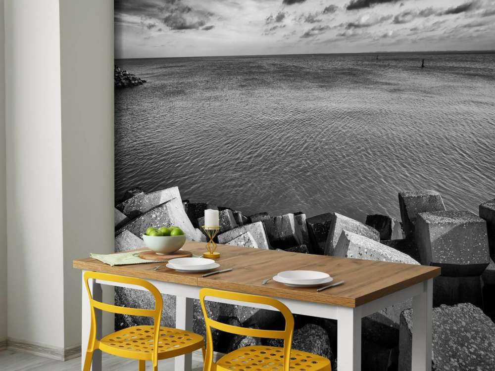 Concrete blocks for the port of Cadzand Bad 