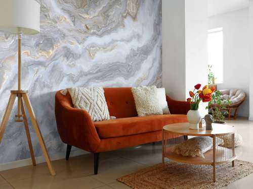 Colourful marble