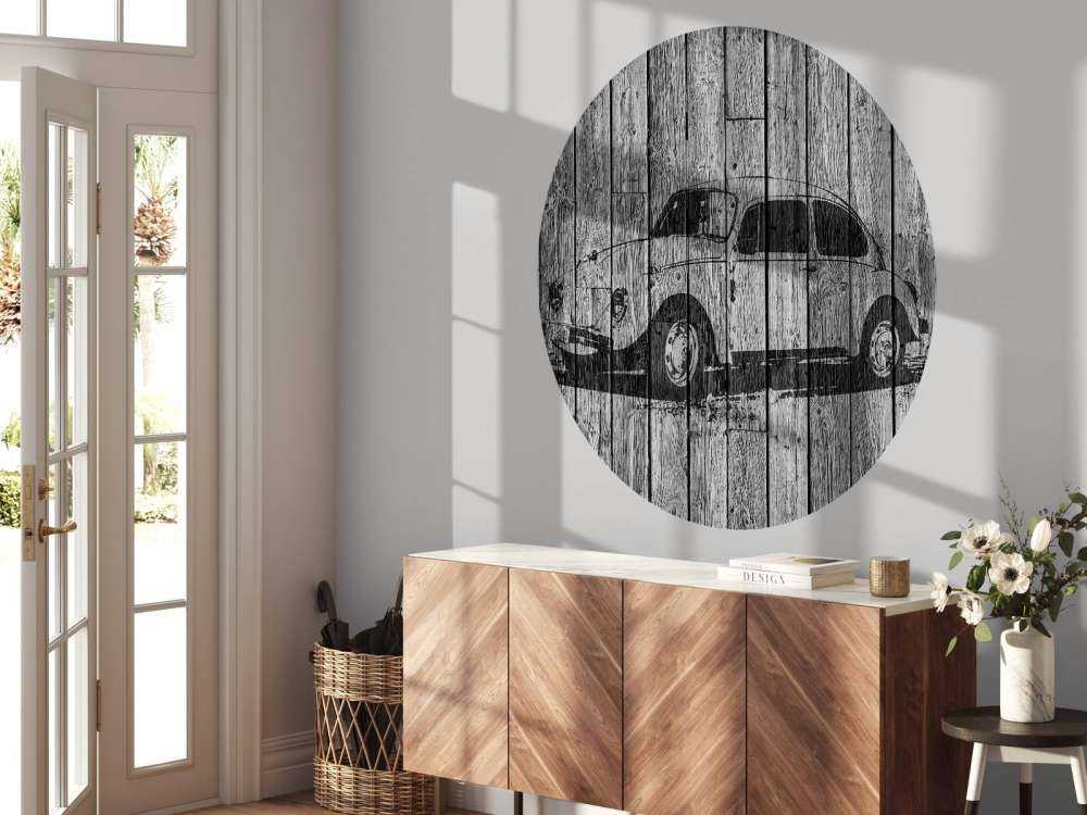 Graffiti Beetle on wood