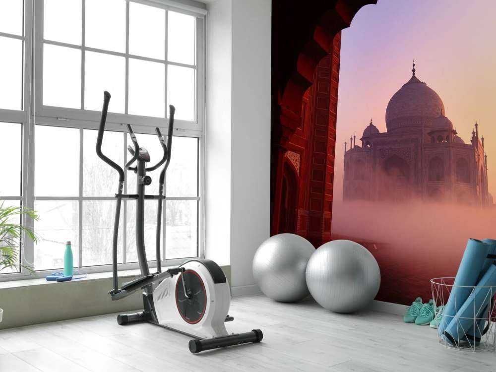 Taj Mahal at sunrise