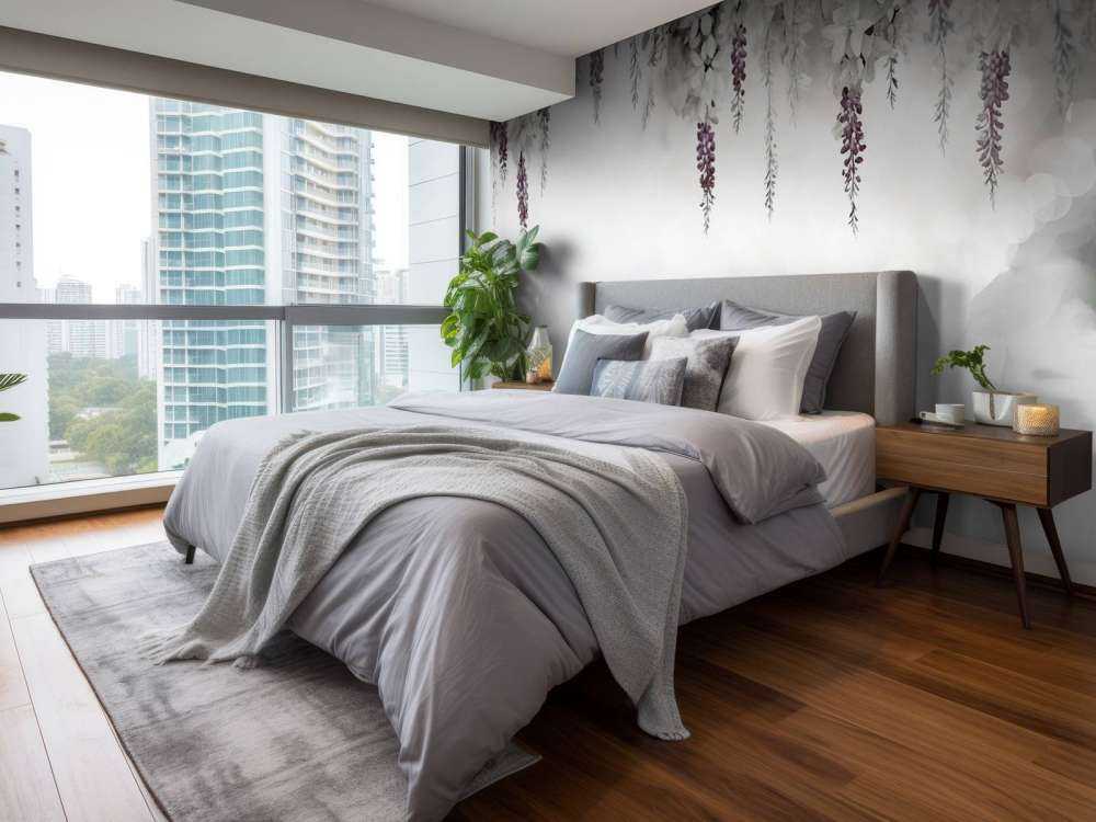 Gentle Wisteria Garden White