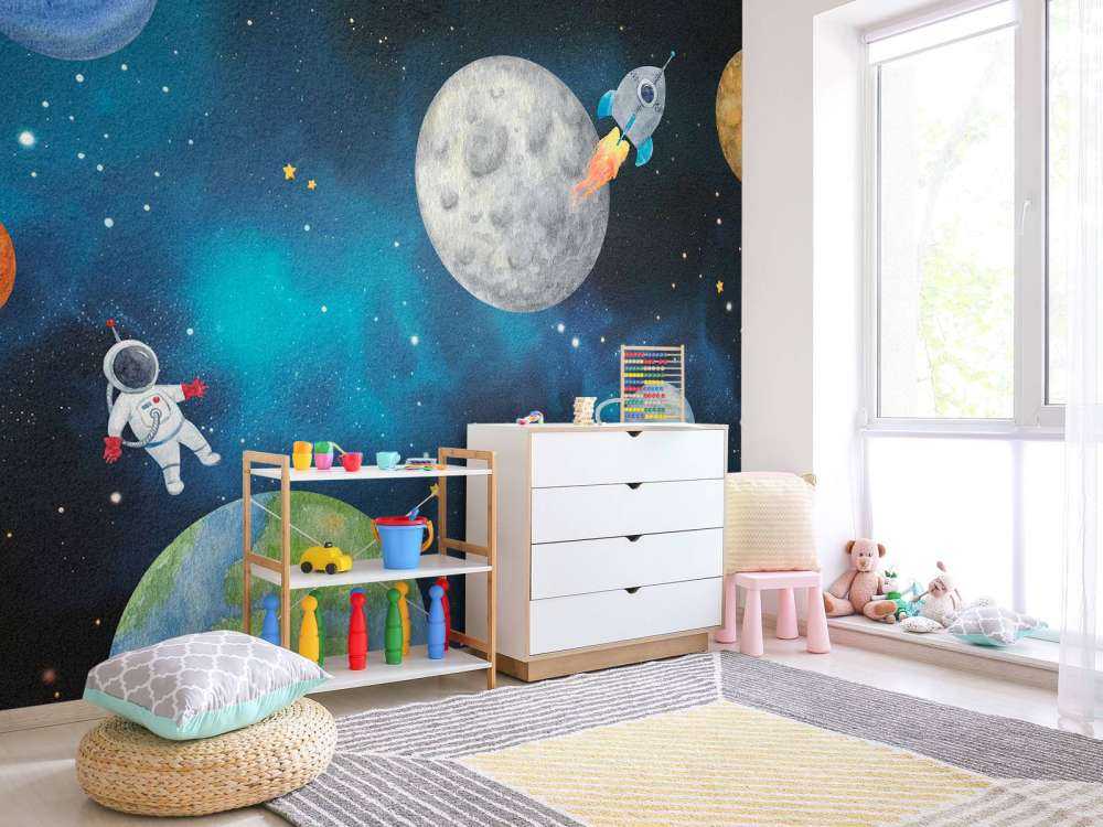 Stellar Adventure in Night Blue