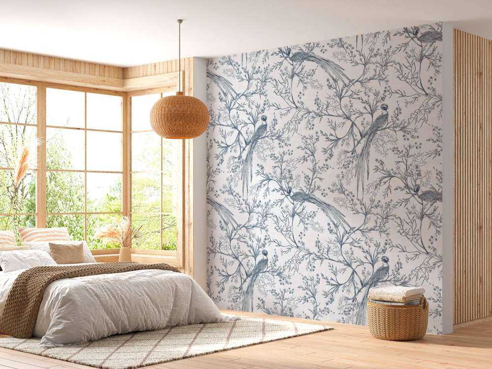 Signed bird pattern