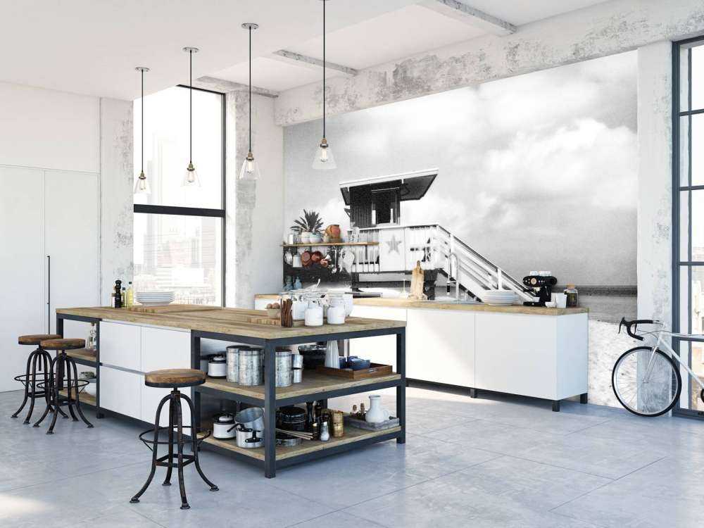 Beach Watch Black & White