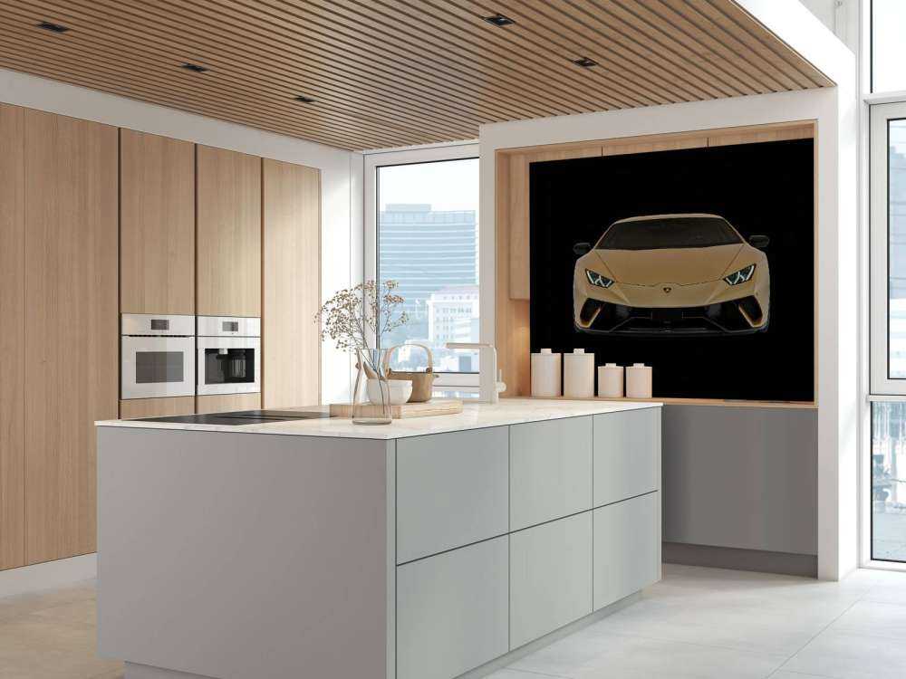 Lamborghini Huracán - Front, black